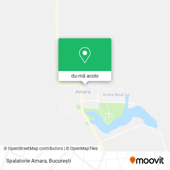 Hartă Spalatorie Amara