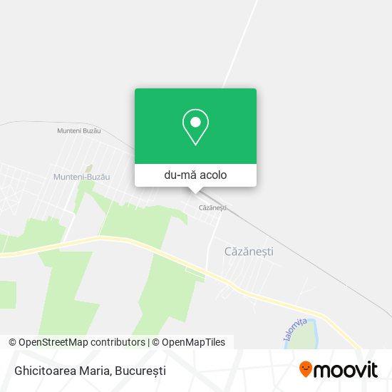 Hartă Ghicitoarea Maria