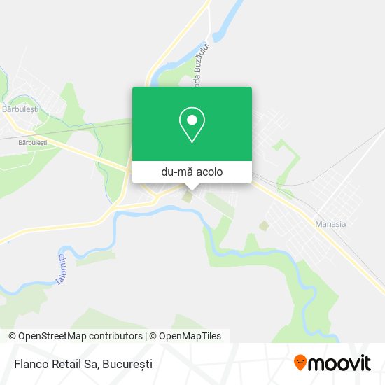 Hartă Flanco Retail Sa