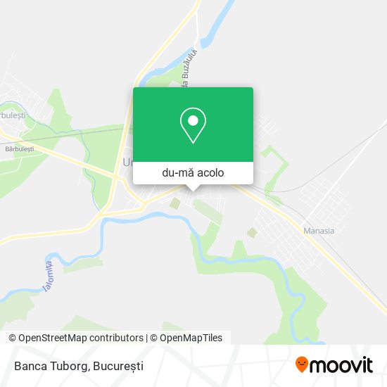 Hartă Banca Tuborg