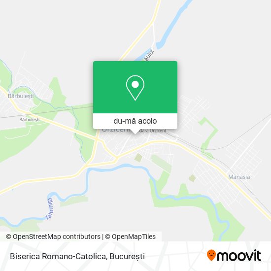 Hartă Biserica Romano-Catolica