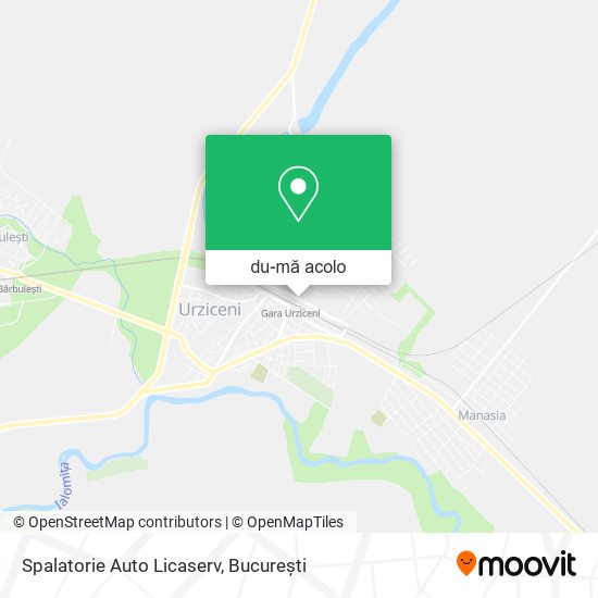 Hartă Spalatorie Auto Licaserv
