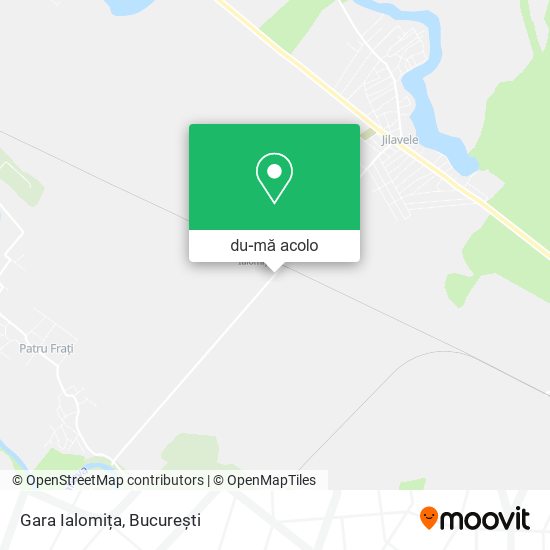 Hartă Gara Ialomița