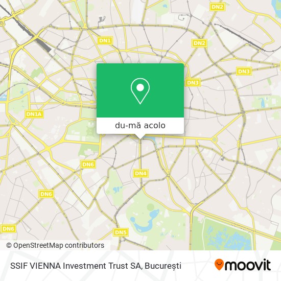 Hartă SSIF VIENNA Investment Trust SA
