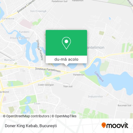 Hartă Doner King Kebab