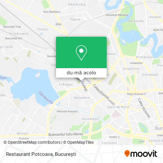 Hartă Restaurant Potcoava