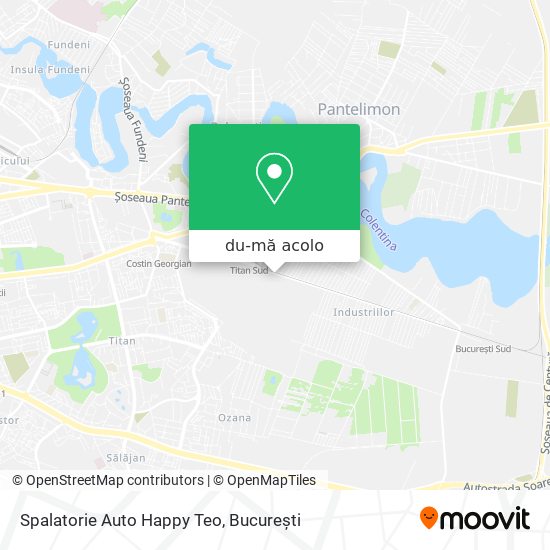 Hartă Spalatorie Auto Happy Teo