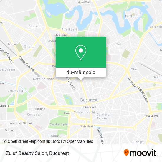 Hartă Zuluf Beauty Salon