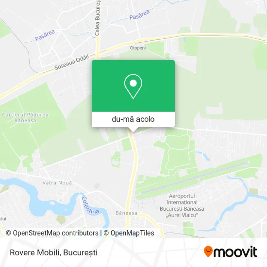Hartă Rovere Mobili
