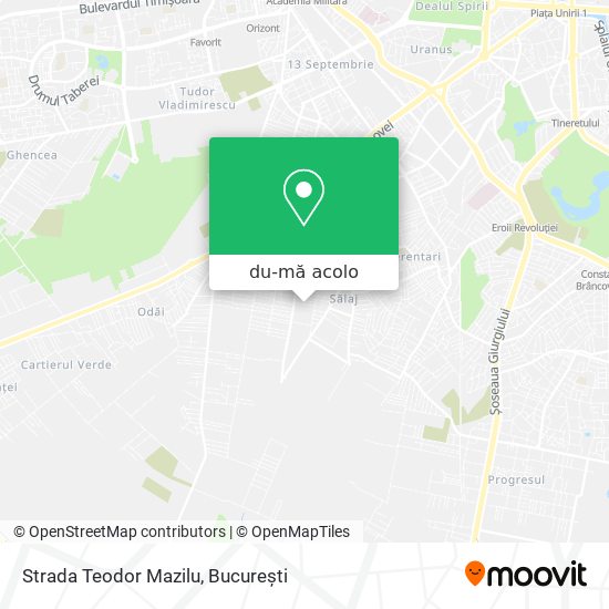 Hartă Strada Teodor Mazilu