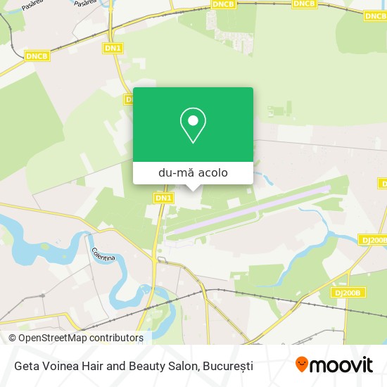 Hartă Geta Voinea Hair and Beauty Salon