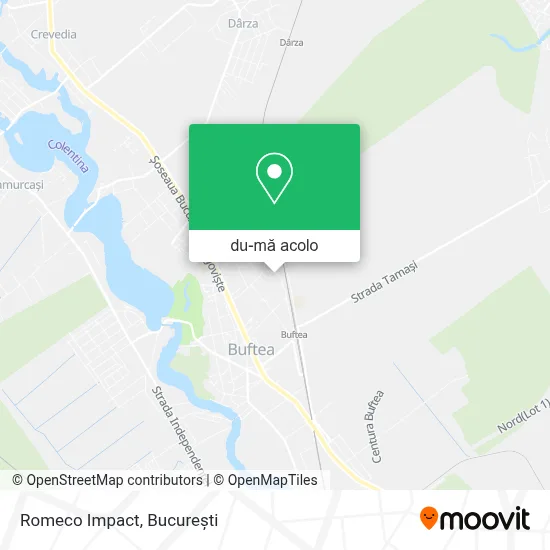 Hartă Romeco Impact