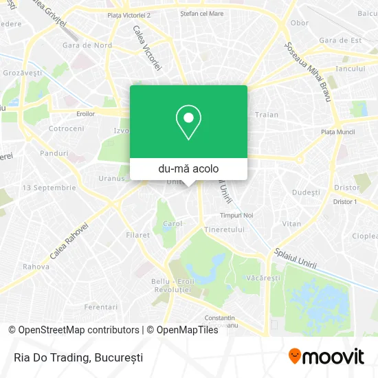 Hartă Ria Do Trading