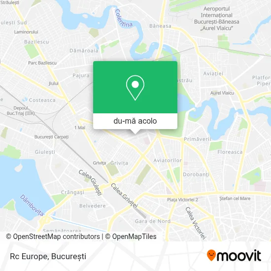 Hartă Rc Europe