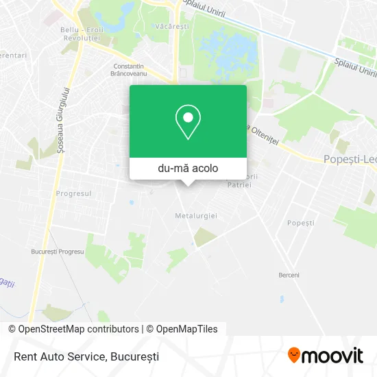 Hartă Rent Auto Service