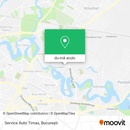Hartă Service Auto Timas