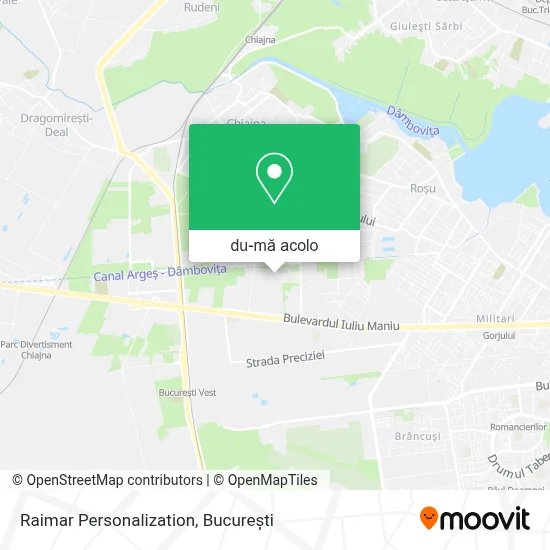 Hartă Raimar Personalization