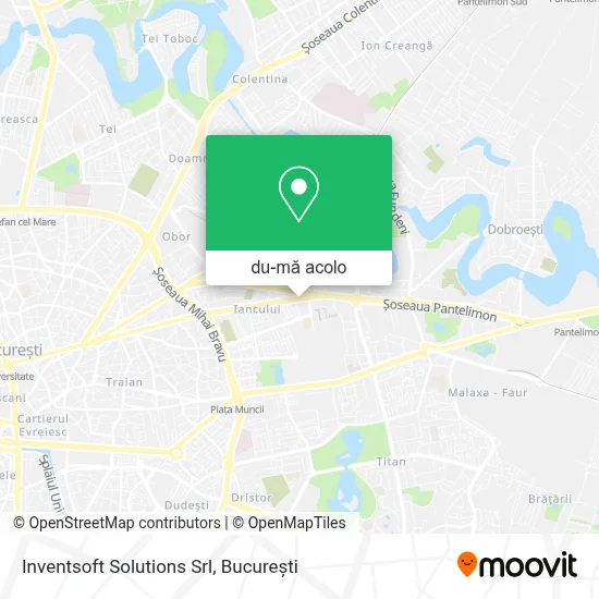 Hartă Inventsoft Solutions Srl