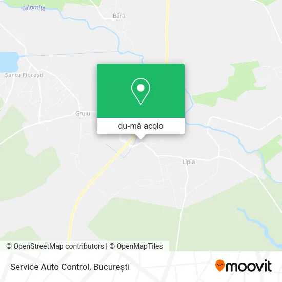 Hartă Service Auto Control