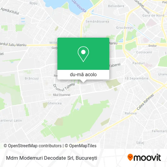 Hartă Mdm Modemuri Decodate Srl