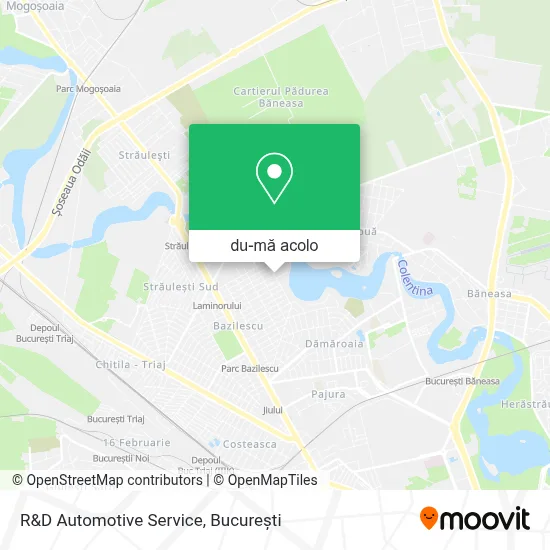 Hartă R&D Automotive Service