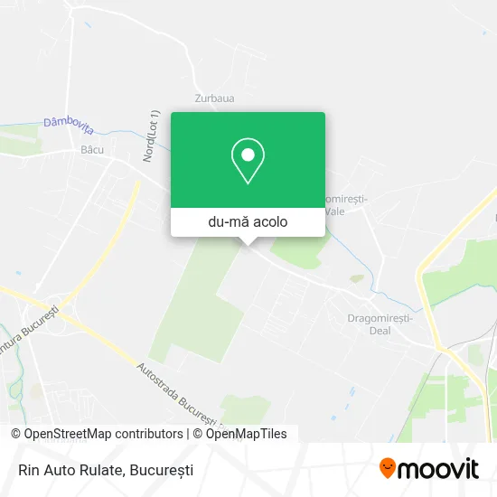 Hartă Rin Auto Rulate