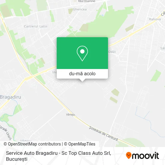 Hartă Service Auto Bragadiru - Sc Top Class Auto Srl