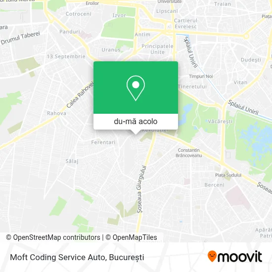 Hartă Moft Coding Service Auto