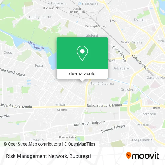 Hartă Risk Management Network