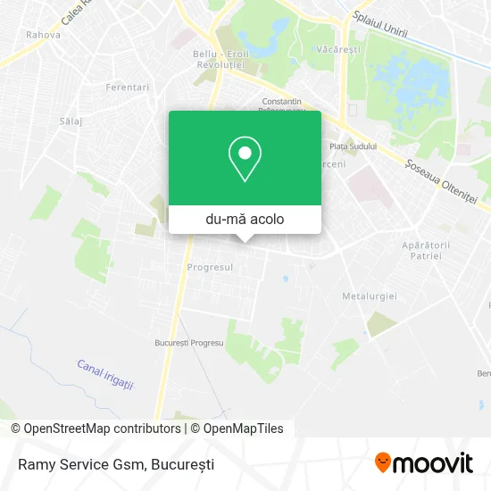 Hartă Ramy Service Gsm