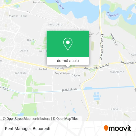 Hartă Rent Manager