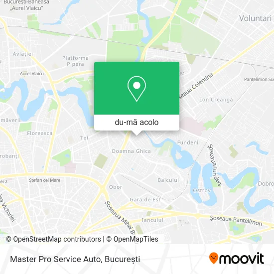Hartă Master Pro Service Auto