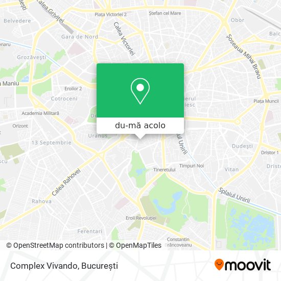 Hartă Complex Vivando