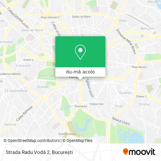 Hartă Strada Radu Vodă 2