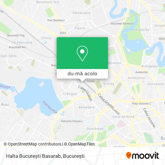 Hartă Halta București Basarab