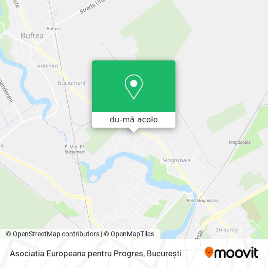 Hartă Asociatia Europeana pentru Progres