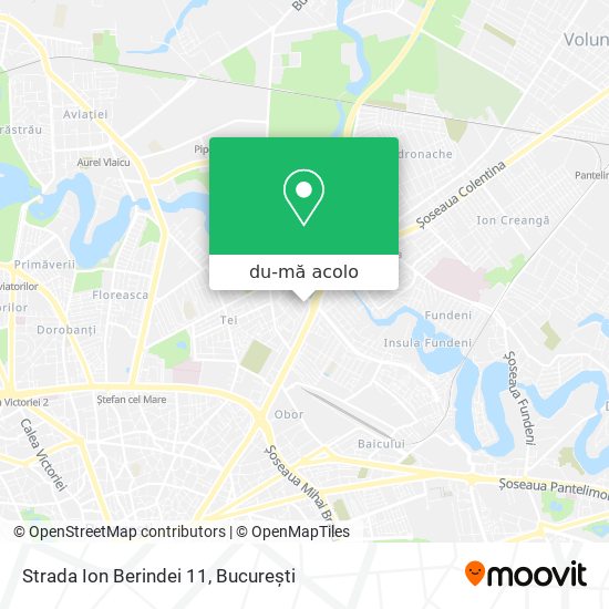 Hartă Strada Ion Berindei 11