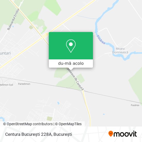 Hartă Centura București 228A