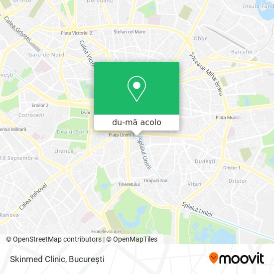 Hartă Skinmed Clinic
