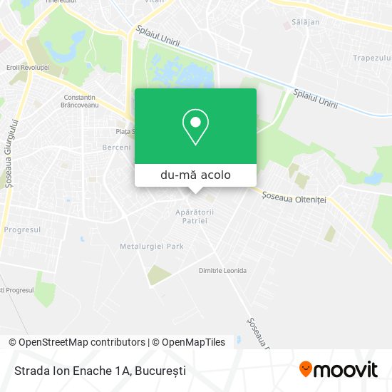 Hartă Strada Ion Enache 1A