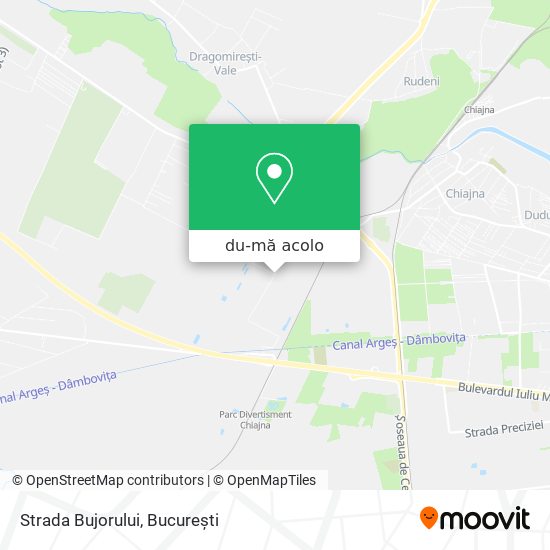Hartă Strada Bujorului