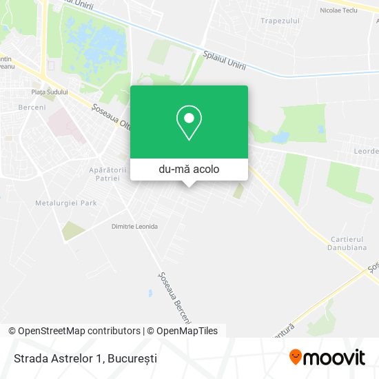 Hartă Strada Astrelor 1