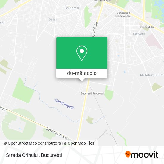 Hartă Strada Crinului