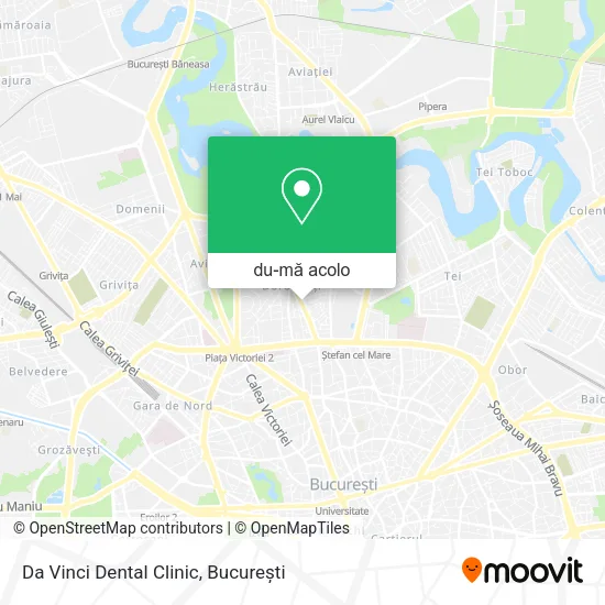 Hartă Da Vinci Dental Clinic