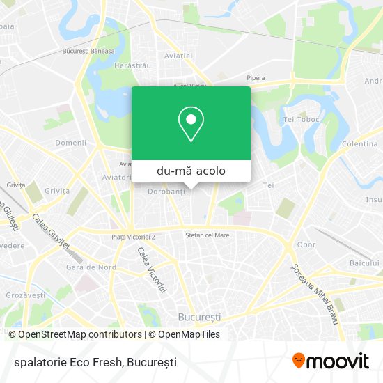 Hartă spalatorie Eco Fresh