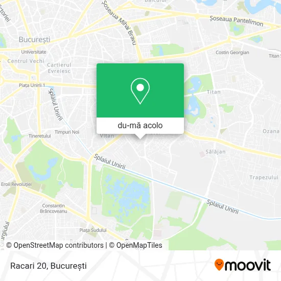 Hartă Racari 20