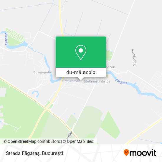 Hartă Strada Făgăraş