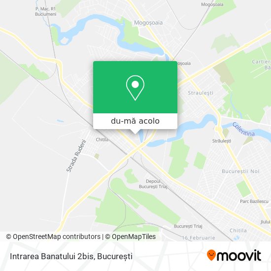 Hartă Intrarea Banatului 2bis