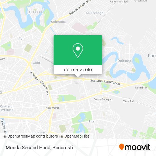 Hartă Monda Second Hand