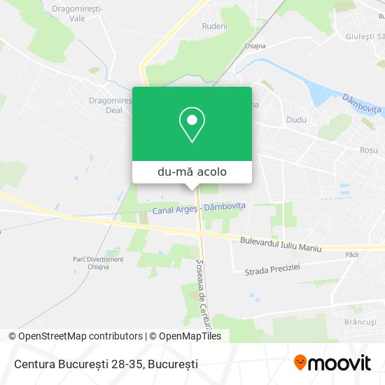 Hartă Centura București 28-35